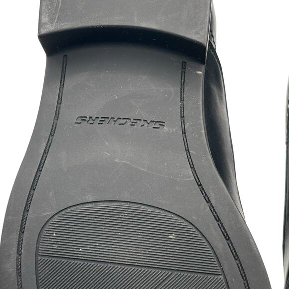 Skechers Men’s Classic Fit Slip-On Shoes Black 9.5 Air-Cooled Memory Foam Causal - Picture 12 of 16